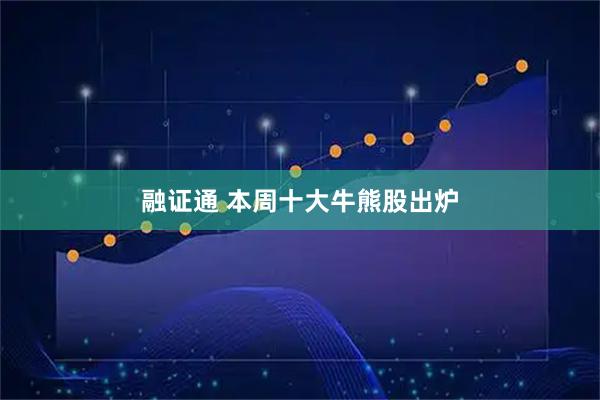 融证通 本周十大牛熊股出炉